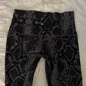 Lululemon wunderunder leggings